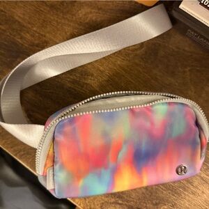 Colorful Tie-Dye Belt Bag